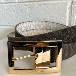 Michael Kors Logo Belt